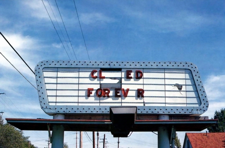 Starlite Drive-In Theatre - Old Marquee (newer photo)